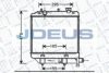 JDEUS 016M31 Radiator, engine cooling